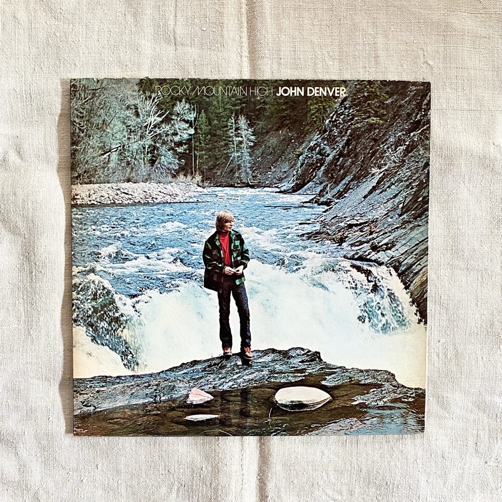 VTG John Denver Rocky Mountain High Vinyl Record Album